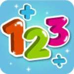 kids learn number android application logo